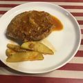 やまもー★'s cooksnap of when they made 簡単！煮込み風ジャンボハンバーグ.