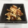 ❁Abake❁'s cooksnap of when they made ちくわかめんま炒め煮☆揚げ玉トッピング.