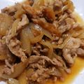 にこまる's cooksnap of when they made 豚肉と玉ねぎの生姜焼き。.