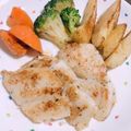 ikumi1982's cooksnap of when they made ➏　白身魚のバジル＆トマトソテー　➏.