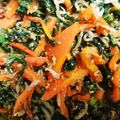 ふみはやおはる's cooksnap of when they made 農家直伝　八尾若ごぼうの葉の煮びたし.