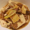かめとうめ's cooksnap of when they made 10分で出来る！豆腐のひき肉きのこ餡掛け.