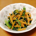 ＊ゆめの＊'s cooksnap of when they made ほうれん草とにんじんのナムル.