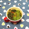 蕎麦の華's cooksnap of when they made のり味噌汁.