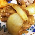 にょきにょっき's cooksnap of when they made 豚こま肉のカレー照り焼き☆.