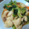 dottco's cooksnap of when they made 簡単お弁当にも♡鶏ささみと小松菜の甘酢煮.