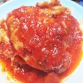 ハルママプーさん's cooksnap of when they made 煮込みハンバーグ♪香草トマトソース.