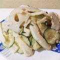 けんけん1016's cooksnap of when they made レンコンと新玉ねぎの簡単サラダ♪.