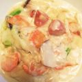 ちやーとら's cooksnap of when they made 牛乳でお手軽！鮭と野菜のクリーム煮☆.