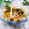 めみたん☆'s cooksnap of when they made 高菜の漬け物☆マヨネーズかけてみて～♪.