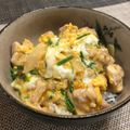 ♡てるてる♡'s cooksnap of when they made 葱だく親子丼☆蕎麦処風.