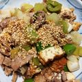 ミオミーオマンマミー's cooksnap of when they made 鶏肉あつあげ白ネギの味噌炒め.