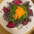 ピーナッツ子♪'s cooksnap of when they made セリの人参すりおろしサラダ.