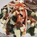 クック0UQ98I☆'s cooksnap of when they made 白菜とほうれん草のサッパリサラダ♪.