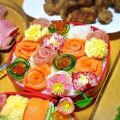 ○はちみつ○'s cooksnap of when they made お花のモザイク寿司＊母の日・おひな祭り.
