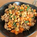 悠人まま's cooksnap of when they made お豆ちゃんゴロゴロ♡豚肉の旨うま炒め.