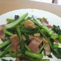 サーフブレイド's cooksnap of when they made 小松菜のニンニクポン酢炒め.
