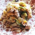 ♡こもれび♡'s cooksnap of when they made 白菜大量消費 豚肉と白菜ピリ辛炒め.