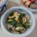 イチゴ、イチゴ。's cooksnap of when they made わけぎのぬた☆あぶりうす揚げ入り♪.