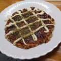 プルンバゴ's cooksnap of when they made キャベツいっぱいのお好み焼き.