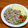 トクライ's cooksnap of when they made ５分で出来ても本格的、ビーフストロガノフ.