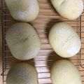 manat_0327's cooksnap of when they made 自家製酵母☆豆乳白パン.