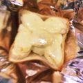 こばぶた's cooksnap of when they made こんがりバナナチーズトースト.