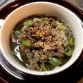 菊葉音's cooksnap of when they made 黒ごま担々麺.