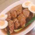 Tonochin's cooksnap of when they made ヘルシー♪豚ひれ肉の中華煮.