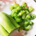 rinsoumama's cooksnap of when they made 小松菜の茎の糠漬け.