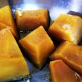 eri63k's cooksnap of when they made かぼちゃの煮物★圧力鍋で加圧1分★.