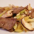 けいこん2008's cooksnap of when they made セロリと牛肉の炒め物.