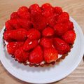 お粥かゆ's cooksnap of when they made クリスマスに！イチゴのムースタルト.