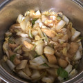 ゴンザレスmama's cooksnap of when they made 激ウマです♬ 白菜と油揚げの煮浸し.
