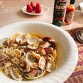 asucass's cooksnap of when they made 冷凍殻付きあさりで簡単！ボンゴレビアンコ.