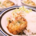 えリﾋﾟｮﾝ★'s cooksnap of when they made スタミナ照り焼きハンバーグ☆.