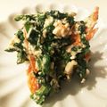 みゆぱんだ♪'s cooksnap of when they made 春菊と人参のツナ和え.
