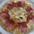 ちょちょいまちょい's cooksnap of when they made 朝ごはんに。ベーコン卵焼き。.