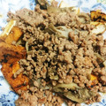 はふー！'s cooksnap of when they made 厚揚げのひき肉とまいたけ炒めのせ.