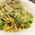 たまにゃんときよみ's cooksnap of when they made アボカドとツナのクリームパスタ.