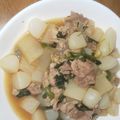 akane1013's cooksnap of when they made 大根・こんにゃく・豚肉のコロコロ煮.