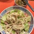 tomairways's cooksnap of when they made 4分でレンチン！キャベツとベーコンうどん.