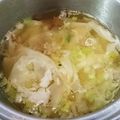 jiin's cooksnap of when they made 包まないワンタンスープ.