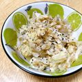 こはる・▽・'s cooksnap of when they made 5分でオトナの白菜サラダ.