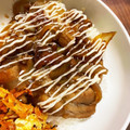 AikeiD's cooksnap of when they made ヨシダソースで簡単⭐豚のスタミナ丼！.