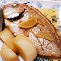 eri63k's cooksnap of when they made 魚(真鯛)と大根の煮付け☆菜の花添え★.