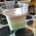 ぺぺっぺー's cooksnap of when they made ☆簡単 ひな祭り三色ムース☆.