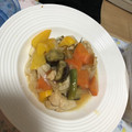 ちょこまなな＊°'s cooksnap of when they made 鶏肉と秋野菜の黒酢炒め.