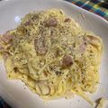 クック1PTEE5☆'s cooksnap of when they made プロ直伝！濃厚！チーズカルボナーラ.