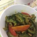 Miaaaaaaam's cooksnap of when they made 簡単おいしいゴーヤとベーコンのカレー風味.